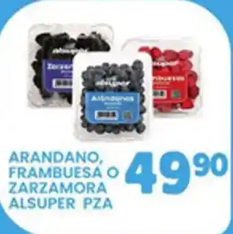 Alsuper Arandano, Frambuesa O Zarzamora oferta