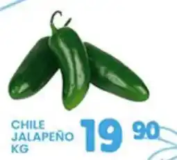 Alsuper Chile jalapeño oferta