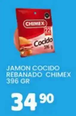 Alsuper chimex jamon cocido rebanado oferta