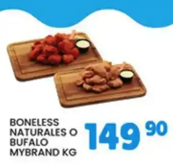 Alsuper mybrand boneless naturales o buffalo oferta