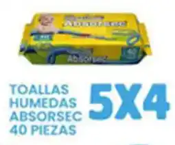 Alsuper Absorsec toallas humedas oferta