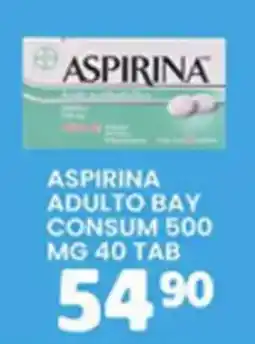 Alsuper aspirina adulto bay oferta