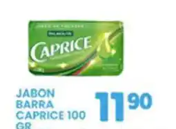 Alsuper Caprice jabon barra oferta