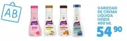 Alsuper Hinds crema liquida oferta