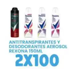 Alsuper rexona antitranspirantes y desodorantes aerosol oferta