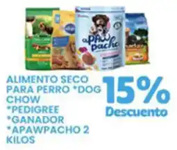 Alsuper dog chow pedigree ganador apawpacho 2 oferta