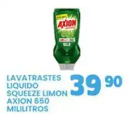 Alsuper Axion lavatrastes liquido squeeze limon oferta