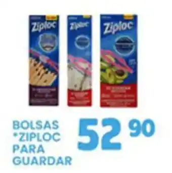 Alsuper Bolsas *Ziploc para guardar oferta