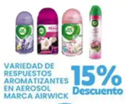 Alsuper Airwick variedad de respuestos aromatizantes en aerosol oferta