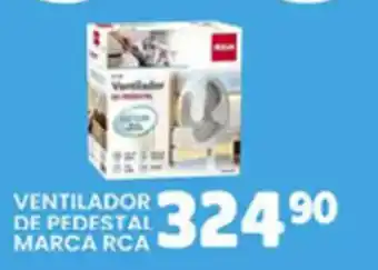 Alsuper Rca ventilador de pedestal oferta