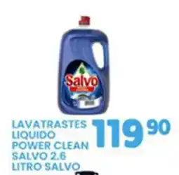 Alsuper Salvo lavatrastes liquido power clean oferta