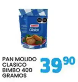 Alsuper Bimbo Pan Molido Clasico oferta