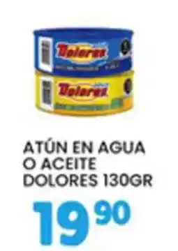 Alsuper Dolores atún en agua o aceite oferta