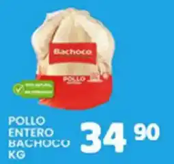 Alsuper Bachoco pollo entero oferta