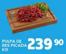 Alsuper pulpa de res picada oferta