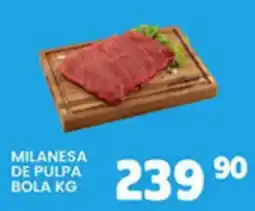 Alsuper Milanesa de pulpa bola kg oferta
