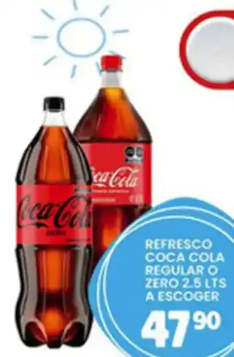Alsuper Coca cola refresco regular o zero oferta