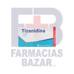 Farmacias Bazar TIZANIDINA 2MG 20 TABLETAS MAVER oferta