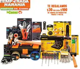 La Comer Herramientas truper y pretul oferta