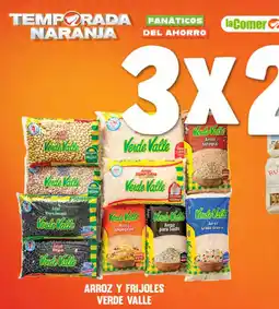 La Comer Verde Valle arroz y frijoles oferta