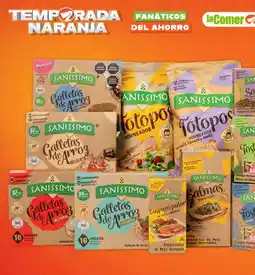 La Comer Sanissimo Galletas de Arroz oferta