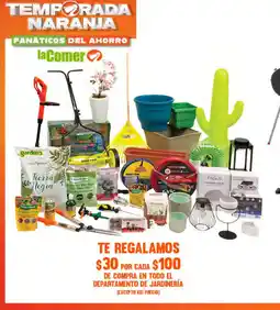 La Comer Lacomer temporada naranja oferta