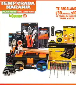 La Comer Truper y Pretul oferta