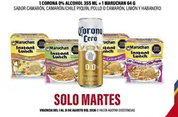 Super Q Corona Cero 1 Maruchan oferta