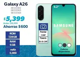 Sam's Club Samsung Galaxy A26 oferta
