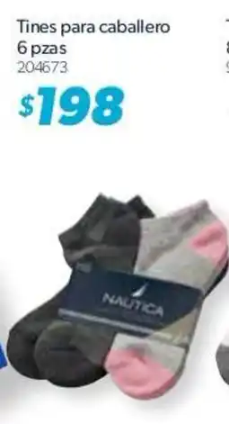 Sam's Club Nautica Tines para caballero oferta