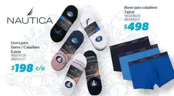 Nautica Liners para Dama / Caballero