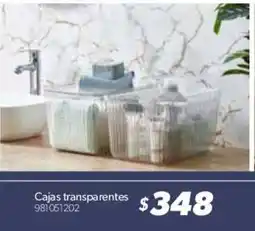 Sam's Club Cajas transparentes oferta