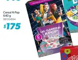 Sam's Club K-pop cereal oferta