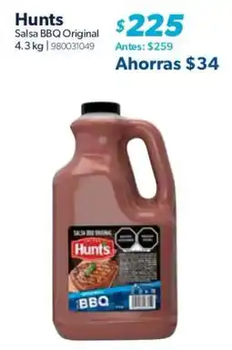 Sam's Club Hunts Salsa BBQ Original oferta
