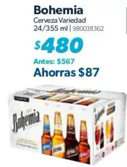 Sam's Club Bohemia Cerveza Variedad oferta