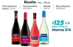 Sam's Club Riunite - Vino oferta