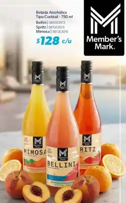 Sam's Club Member's mark bebida alcohólica oferta