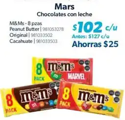Sam's Club Mars Chocolates con leche oferta