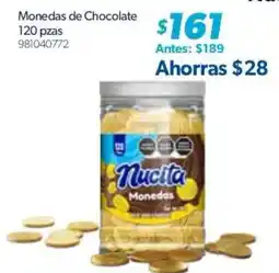 Sam's Club Nucita Monedas de Chocolate oferta