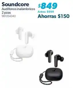Sam's Club Soundcore Audífonos inalámbricos oferta