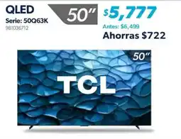 Sam's Club TCL QLED Serie: 50Q63K oferta