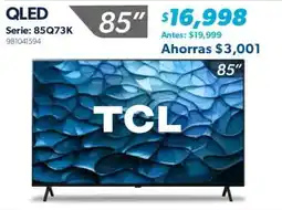 Sam's Club TCL QLED Serie: 85Q73K oferta