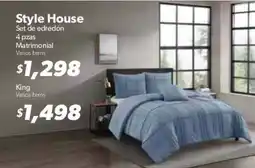 Sam's Club Style house set de edredón oferta