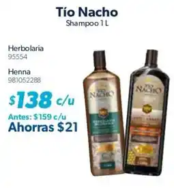 Sam's Club Tío Nacho Shampoo oferta