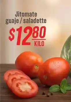 Soriana Híper Jitomate guaje / saladette oferta