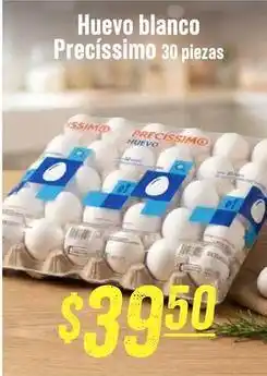 Soriana Híper Precissimo - huevo blanco oferta