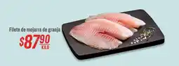 Soriana Híper Filete de mojarra de granja oferta