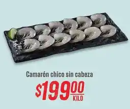 Soriana Híper Camarón chico sin cabeza oferta