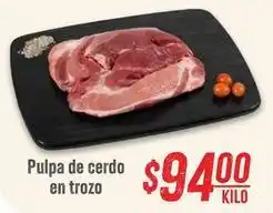 Soriana Híper Pulpa de cerdo en trozo oferta