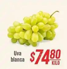 Soriana Híper Uva blanca oferta